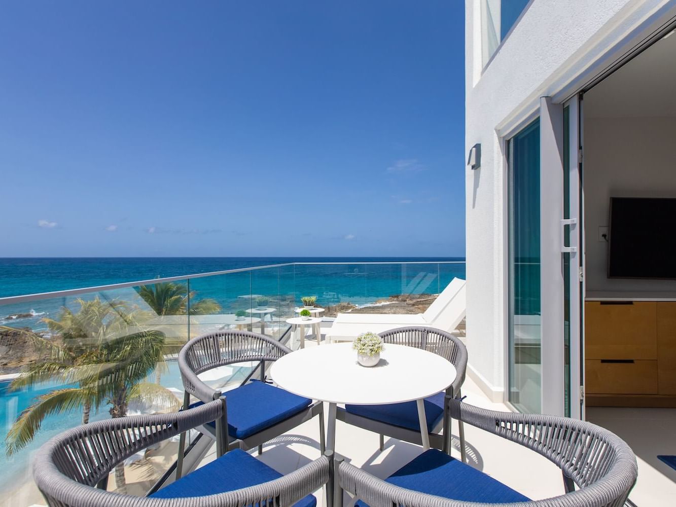 Junior Suite Oceanfront Terrace at The Morgan Resort Spa Village